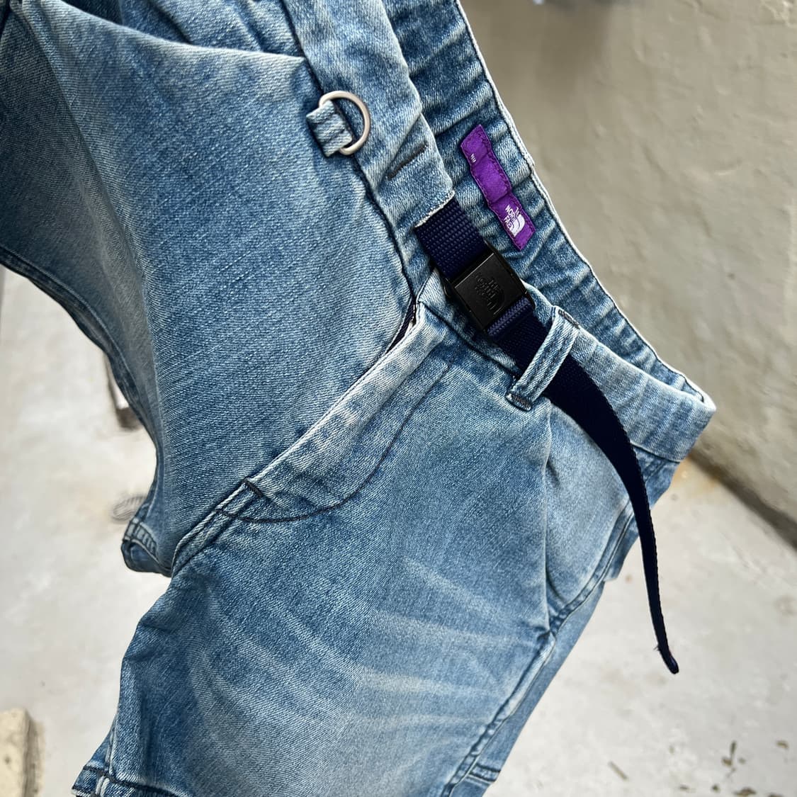 노스페이스 퍼플라벨 COOLMAX Stretch denim shorts 상품이미지5