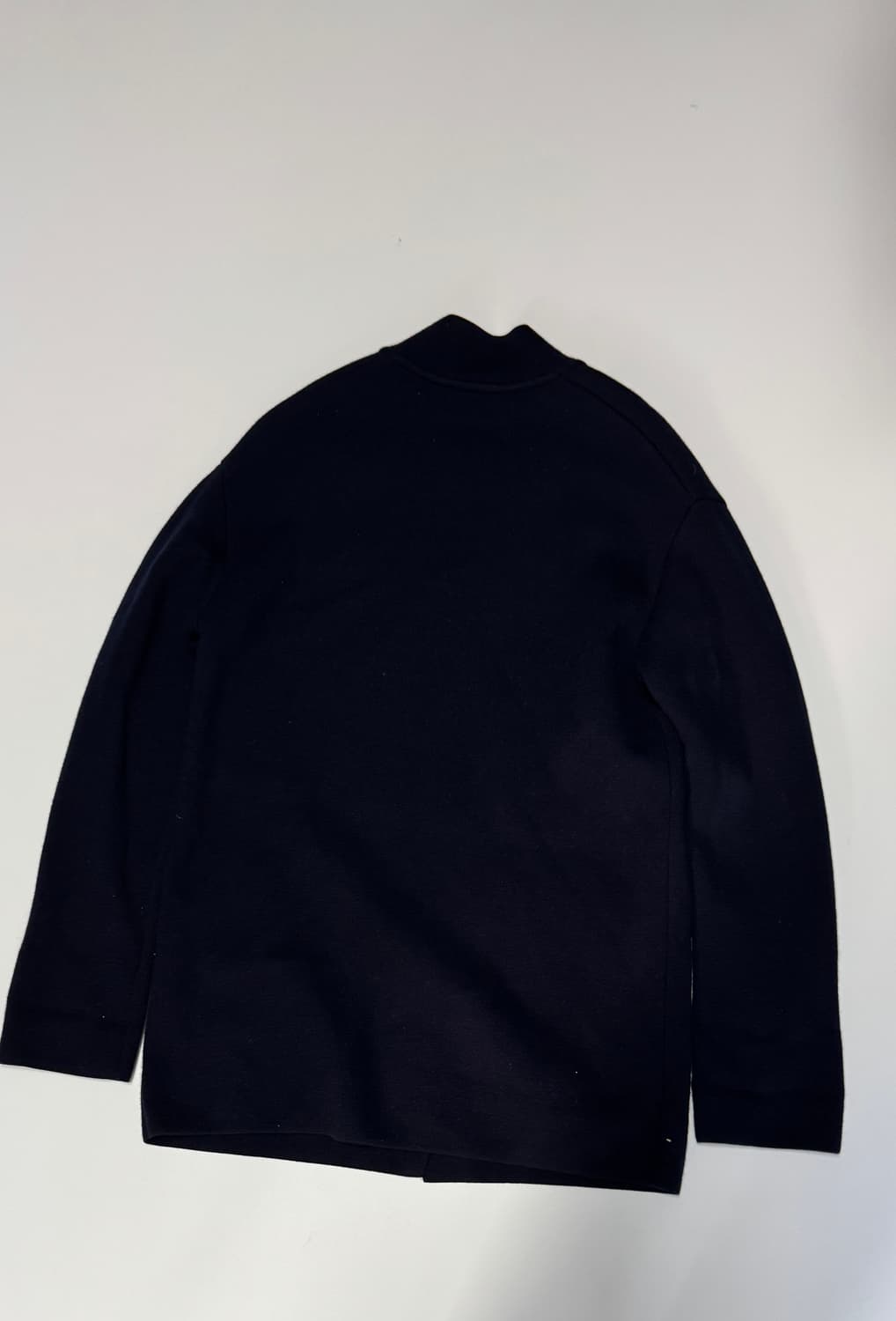 정품 라코스테 자켓형 울 가디건 M 네이비 상품이미지2