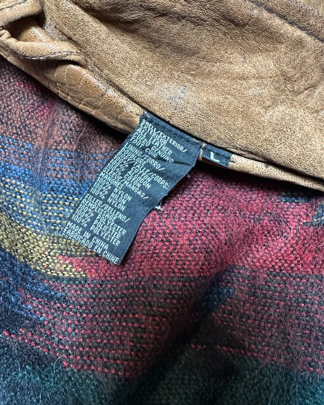 Old 헤비 리얼 레더 에이징 레이싱 자켓 상품이미지10