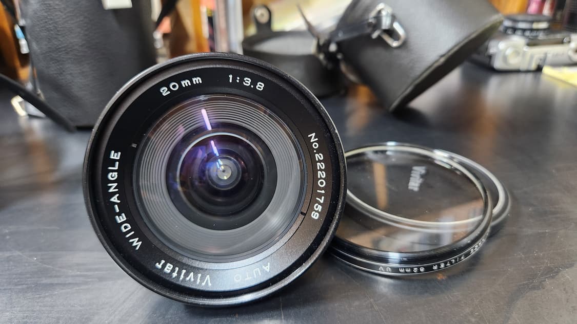 Vivitar 20mm f/3.8 Auto Wide-Angle 렌즈 상품이미지1