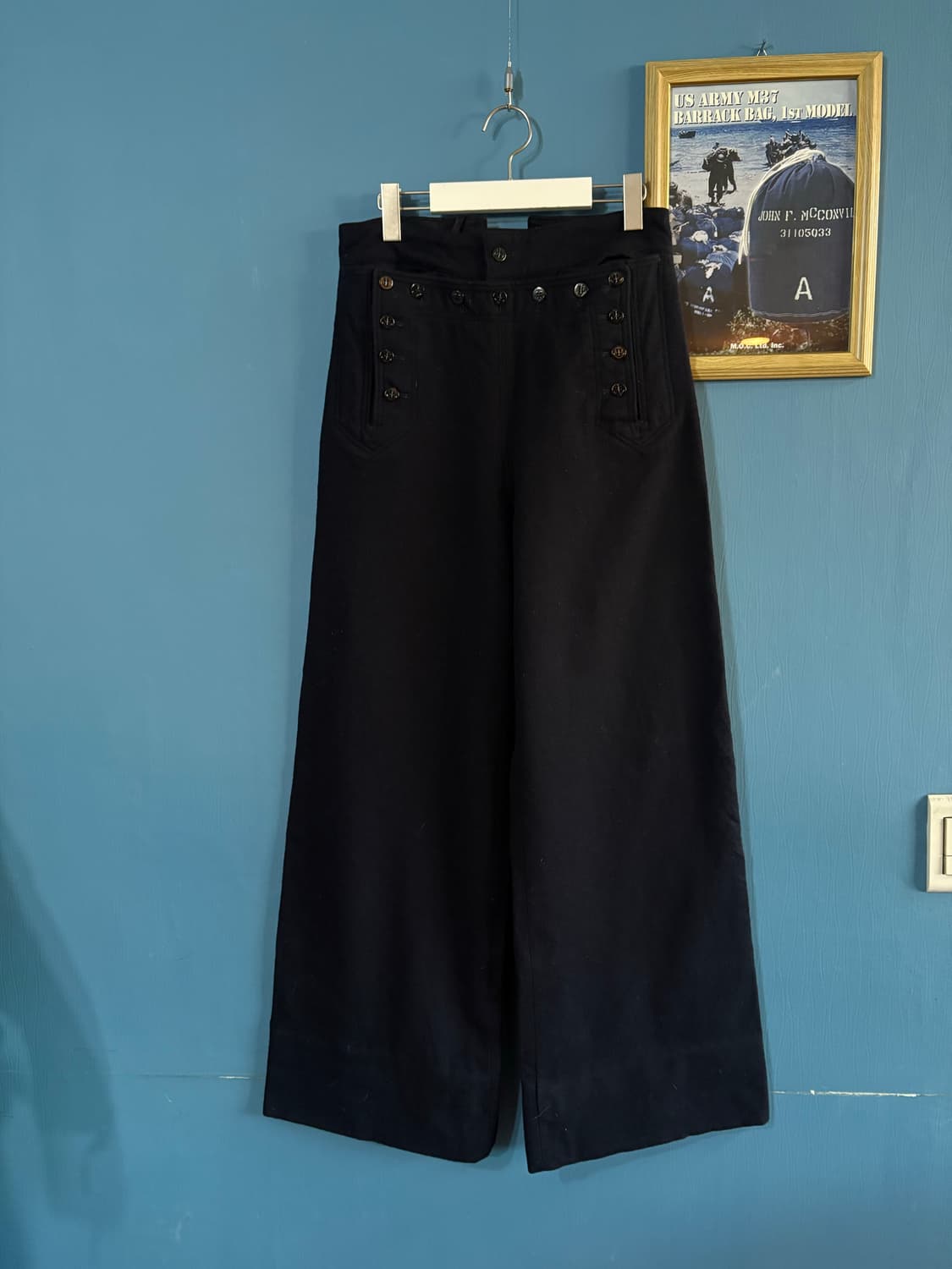 70’s USN Wool Sailor Pant. 상품이미지1