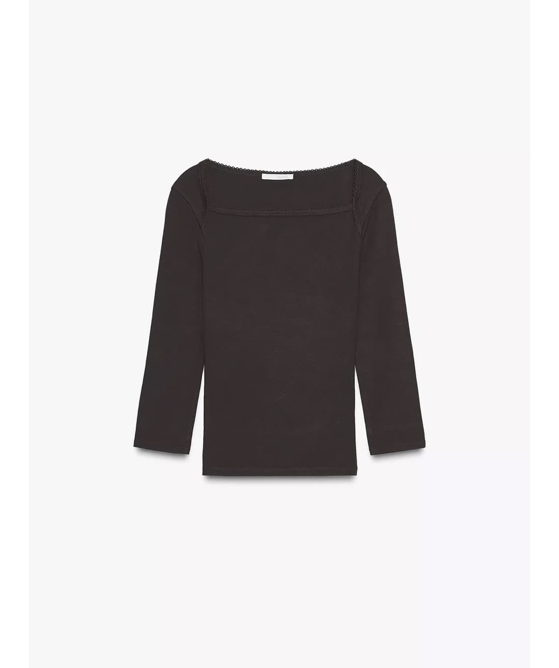 자라 코튼 모달 티셔츠 그레이(사진컬러X) 상품이미지1