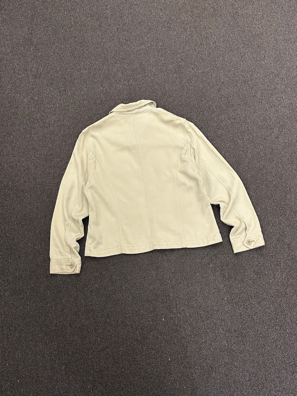 14)MCM vintage 베이지 큐프라 자켓 상품이미지4