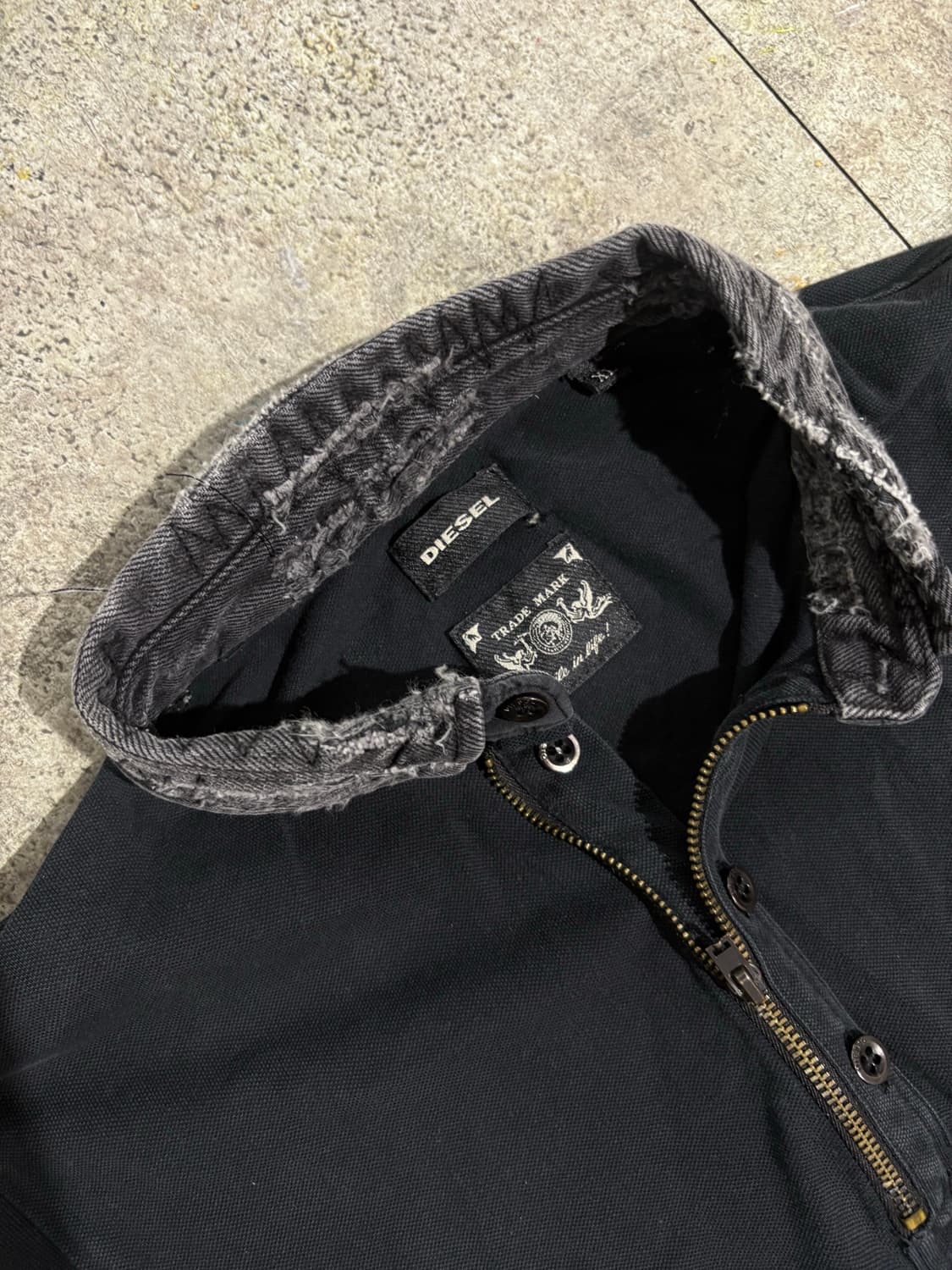 디젤 디스트레스드 모히칸 반팔 상품이미지3