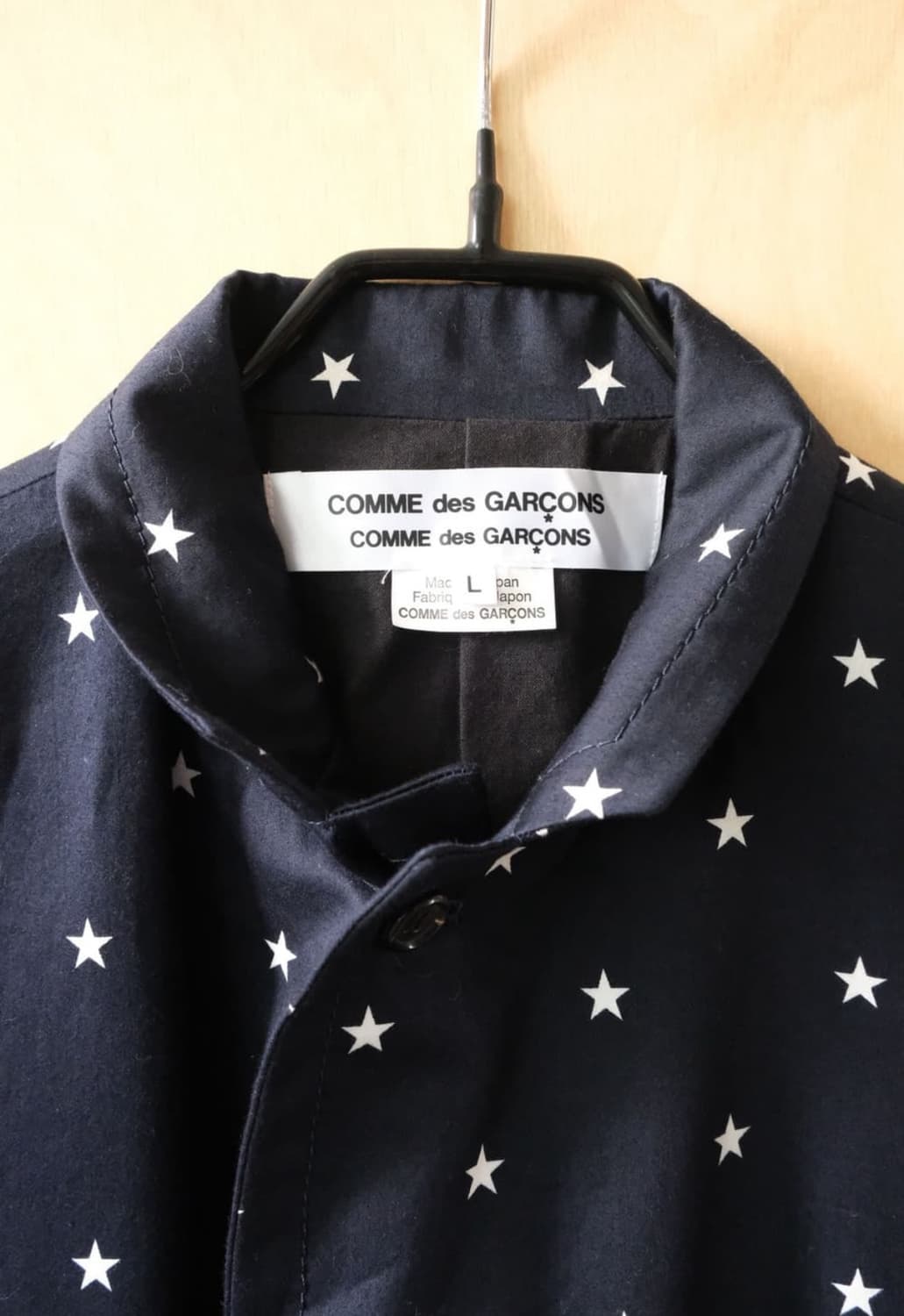 꼼데가르송 star pattern jacket 상품이미지3