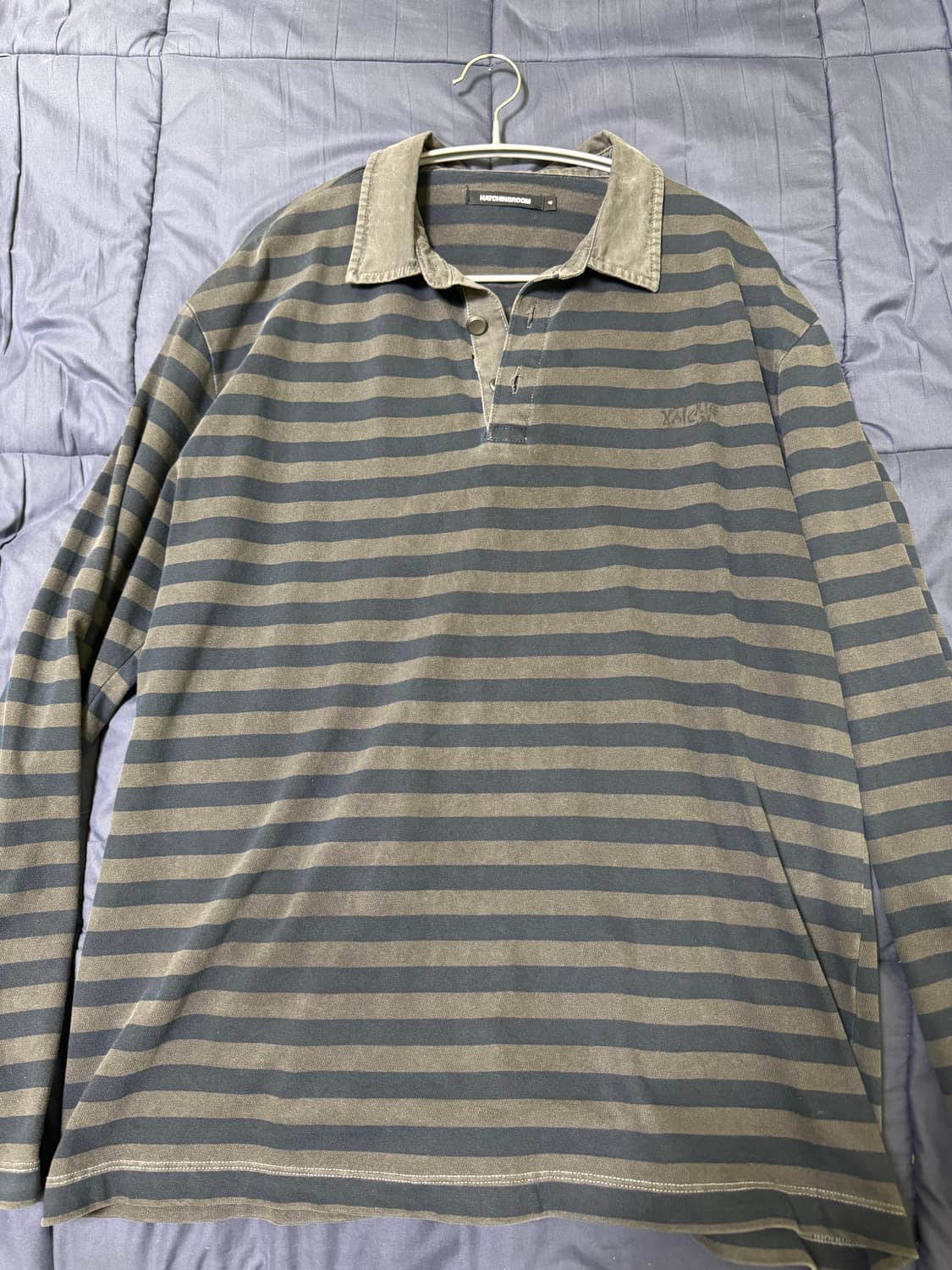 해칭룸 VTG stripe polo tee 4 상품이미지1