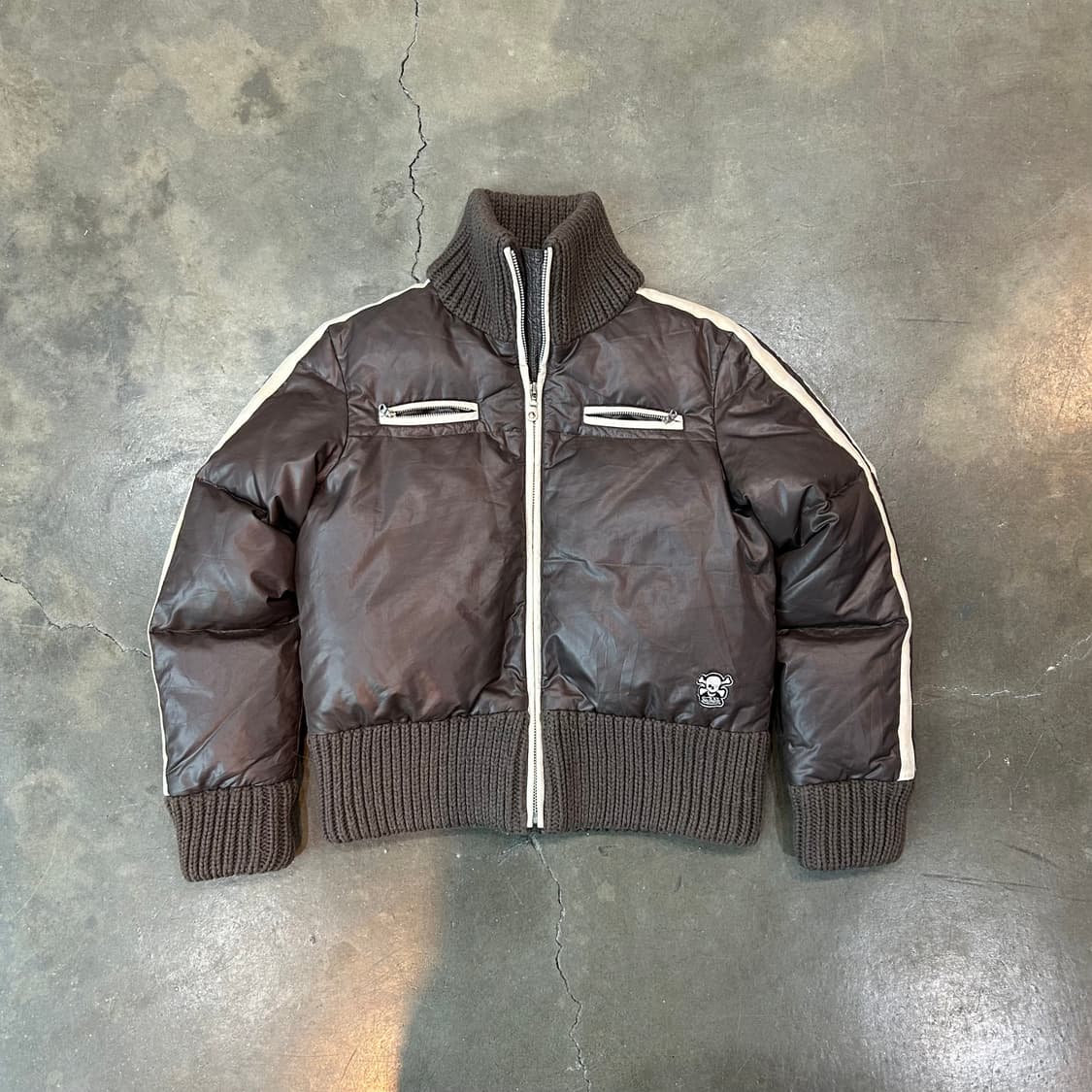 본더치 브라운 덕다운 패딩 상품이미지1