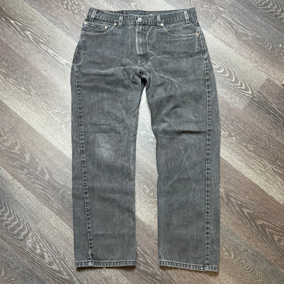 [36/30] 리바이스 505 오렌지 탭 USA 🇺🇸 블랙 흑청 상품이미지1