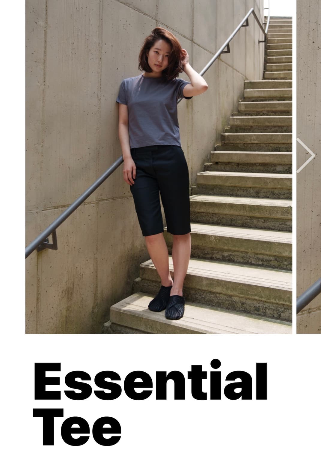 takarabako Essential 차콜 반팔 상품이미지1