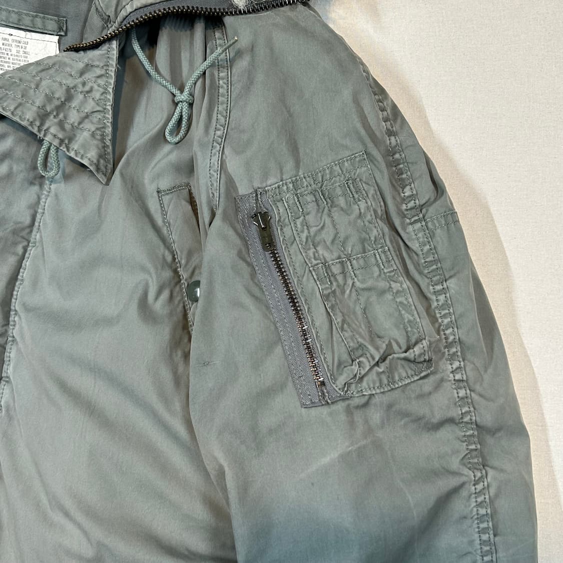 S) 미군 오리지널 N3B 80s 콜드 파카 상품이미지3