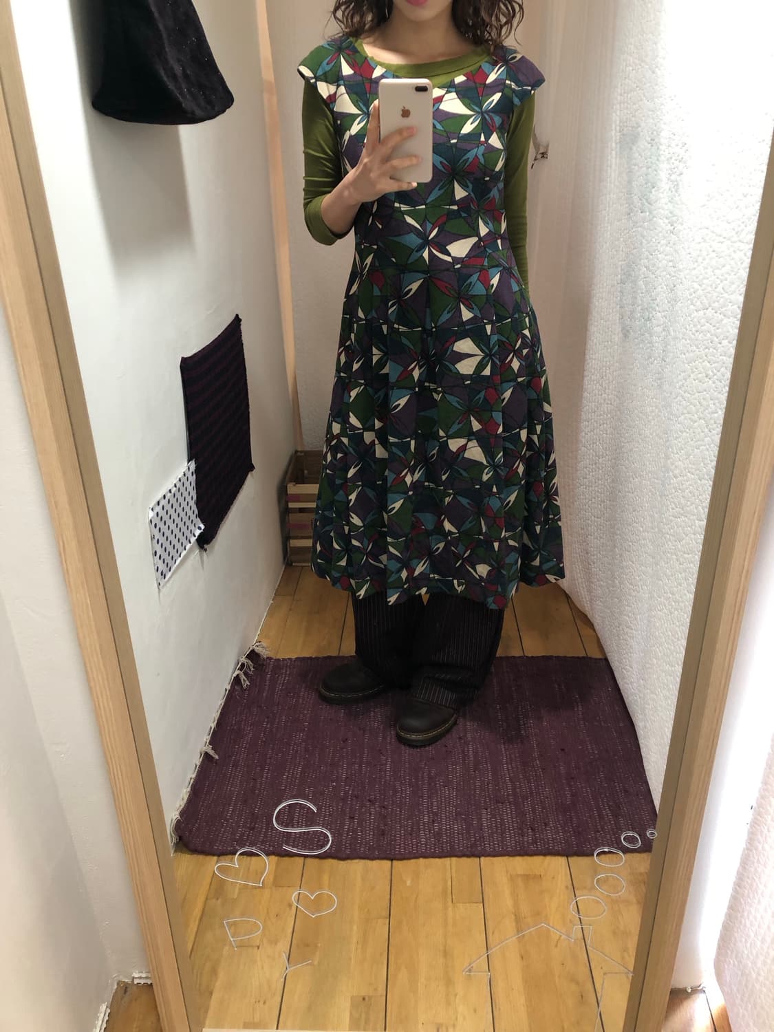 Vintage pleats dress 상품이미지2