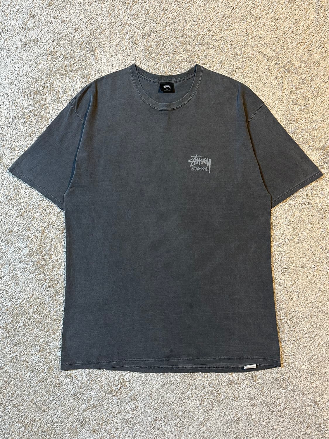 희귀) 스투시 STUSSY 피그먼트 워싱 반팔 티셔츠 상품이미지3