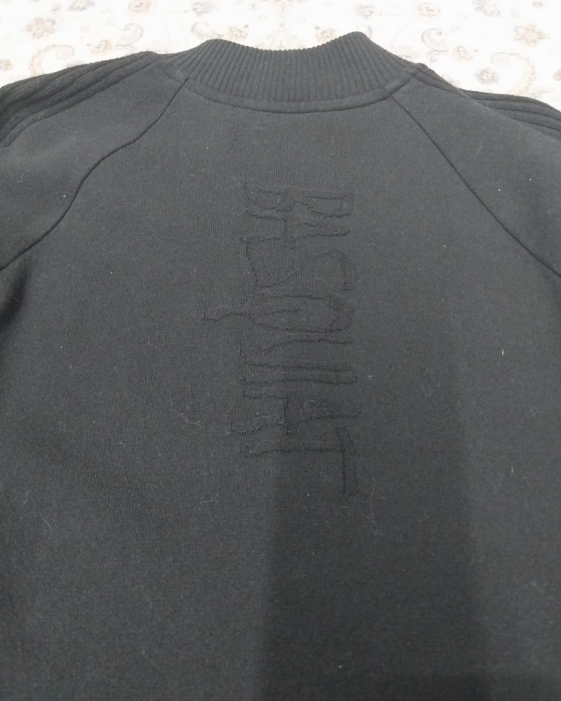 장미쉘바스키아 골프 블랙 니트집업 100 상품이미지5