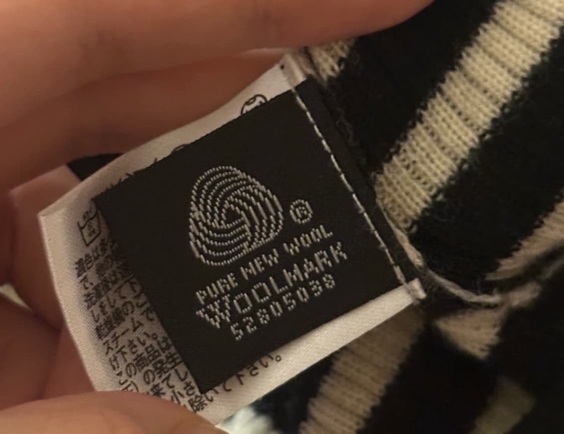 Uniqlo 유니클로 모100 터틀넥 스트라이프 니트 상품이미지4