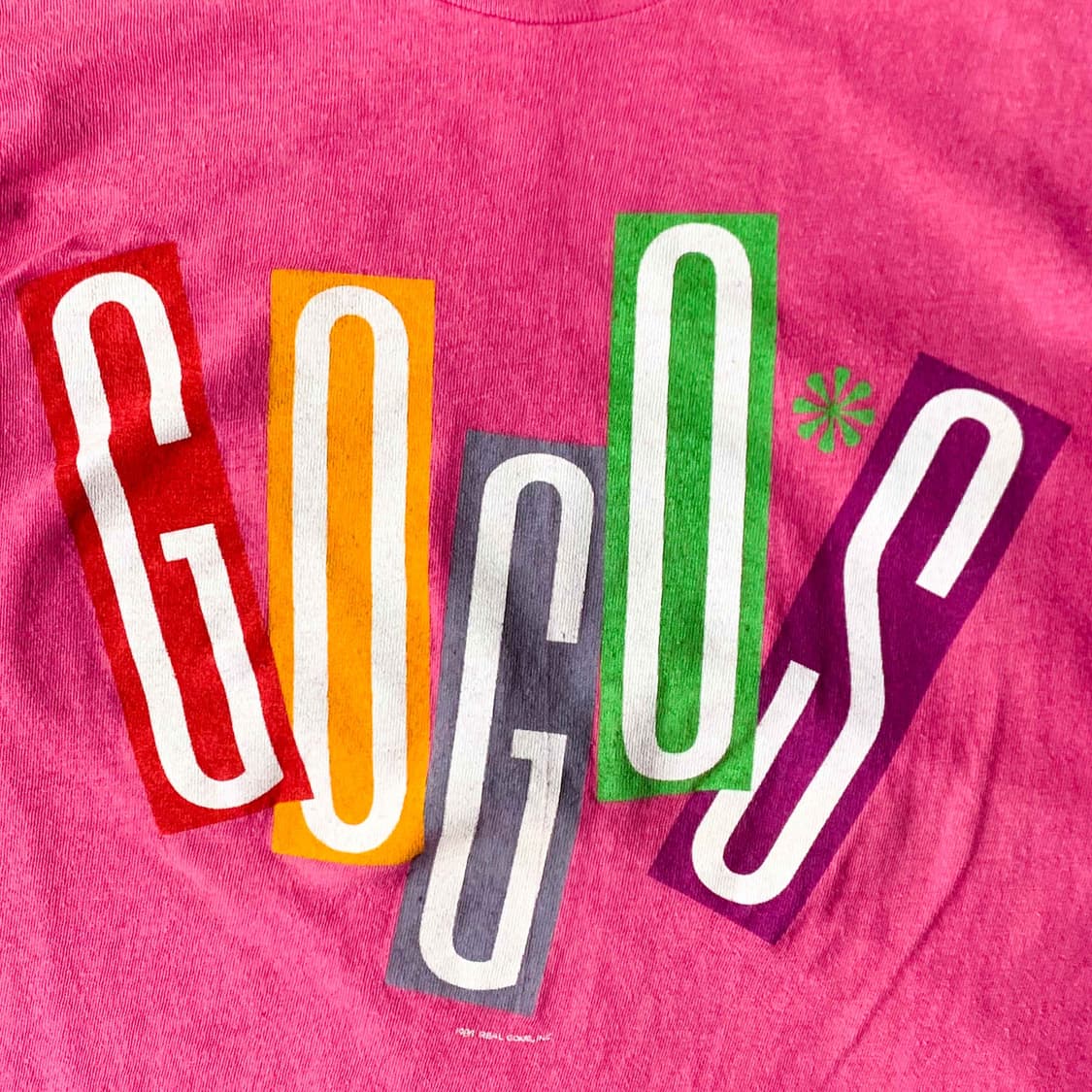 [Made in U.S.A] 빈티지 80s GoGo's 투어 티셔츠 상품이미지2