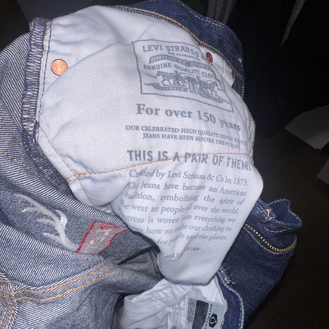 리바이스 568 커스텀 상품이미지8