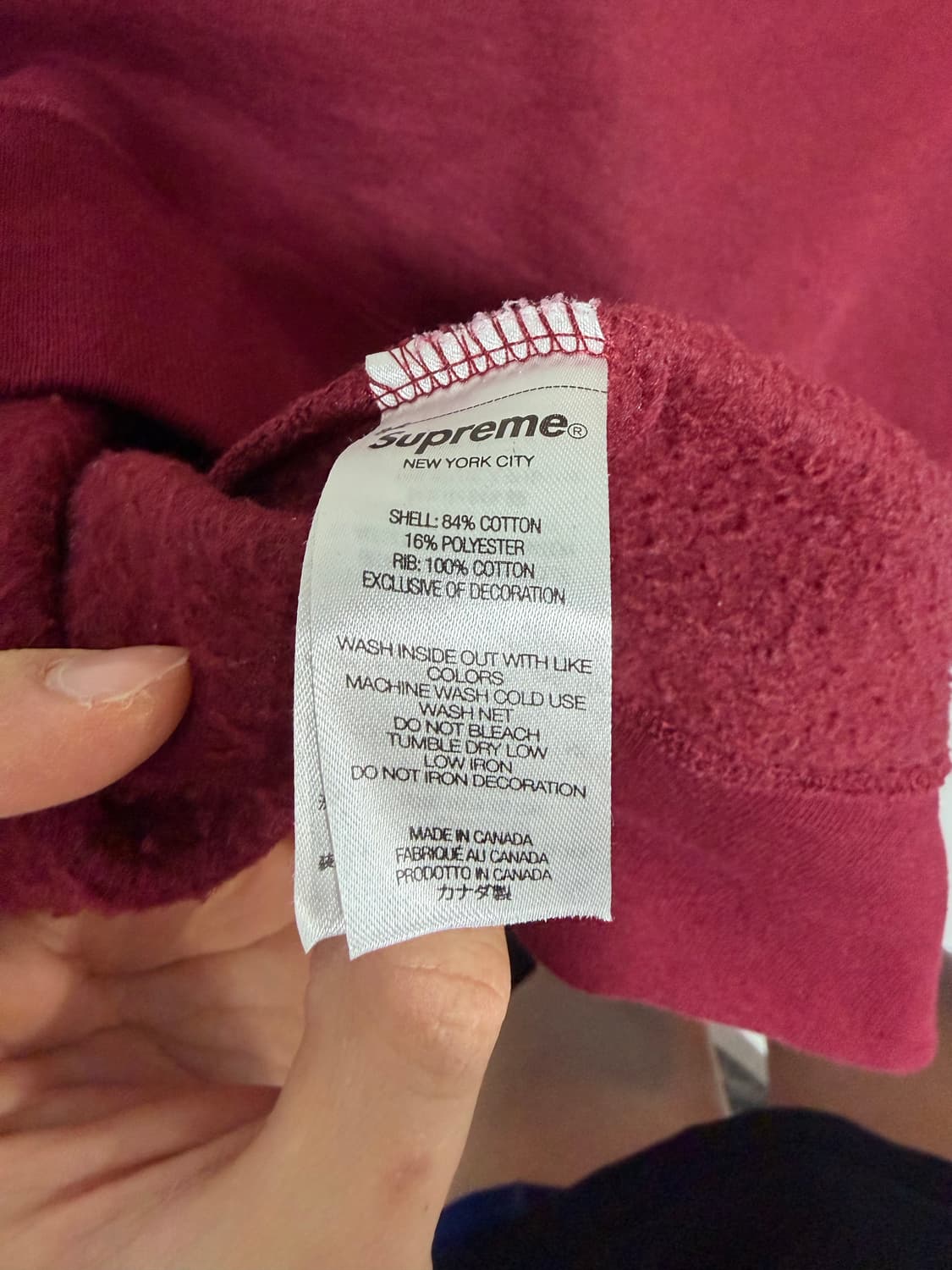 Supreme 212 Crewneck 상품이미지4