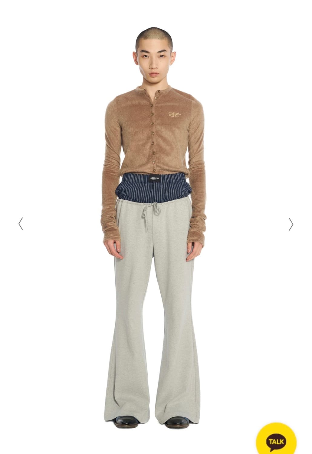 Labeless Gold fluffy slim cardigan 2사이즈 상품이미지1