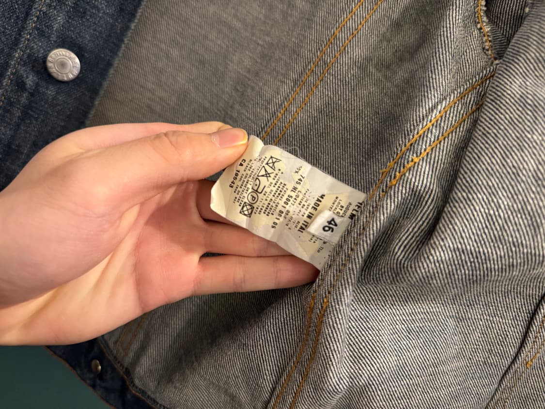 90s 3rd denim jacket 상품이미지4