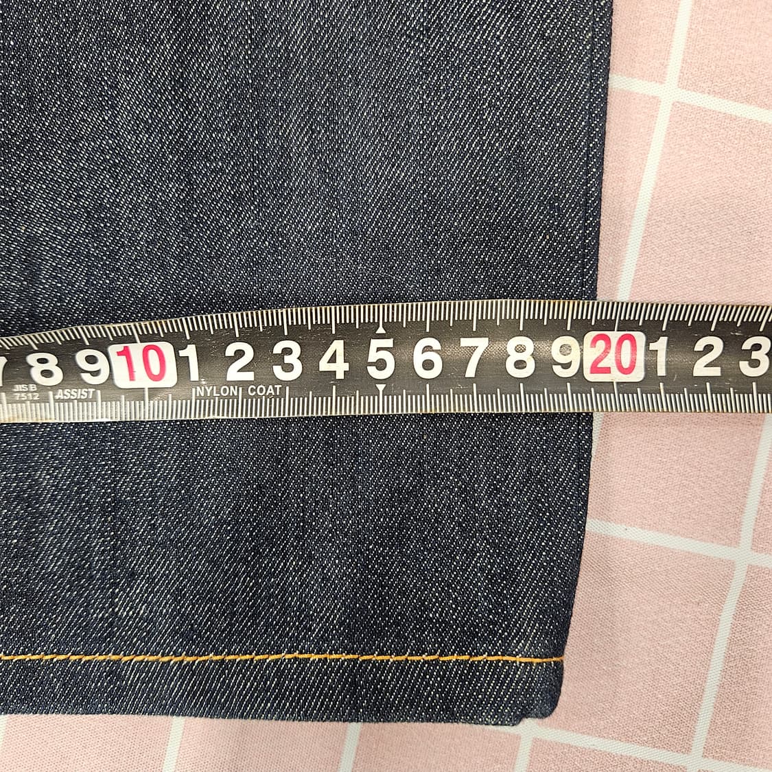 PLAC 블랙 데님 일자핏 청바지 M 31 상품이미지9