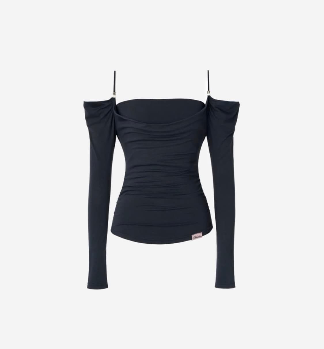 뉴얼린 Eve Draping Off-Shoulder Blouse  상품이미지1