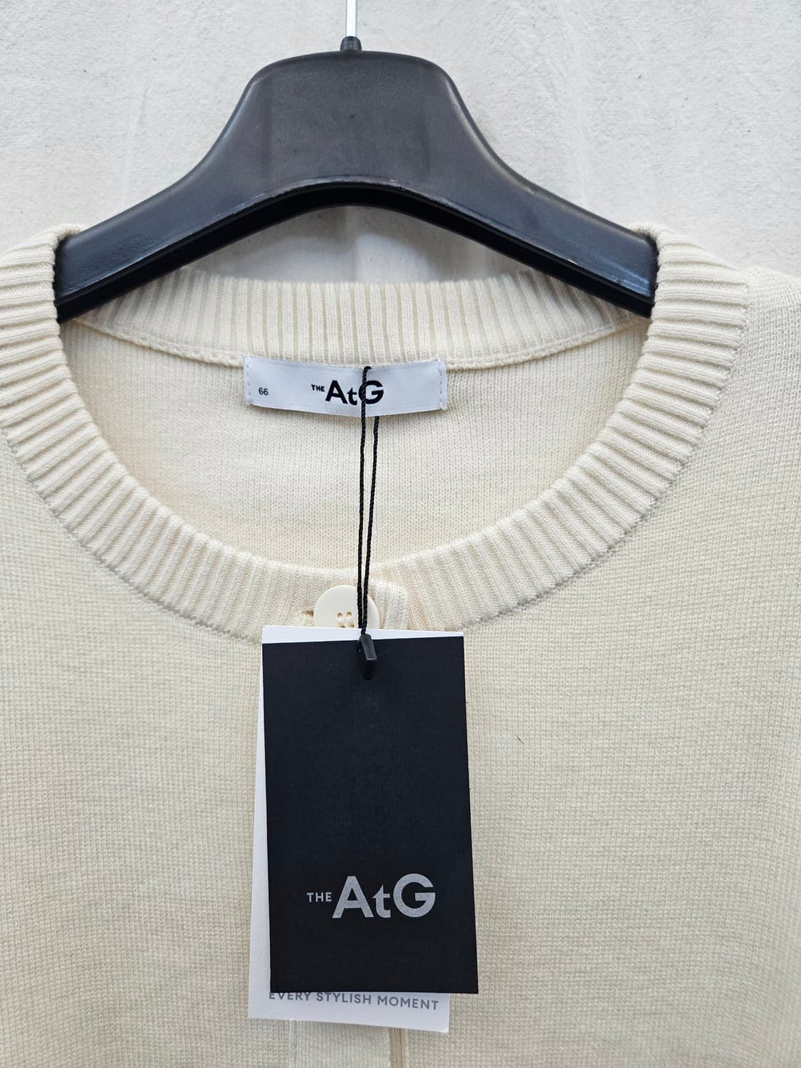AtG 아이보리 U넥 가디건 203. 상품이미지3