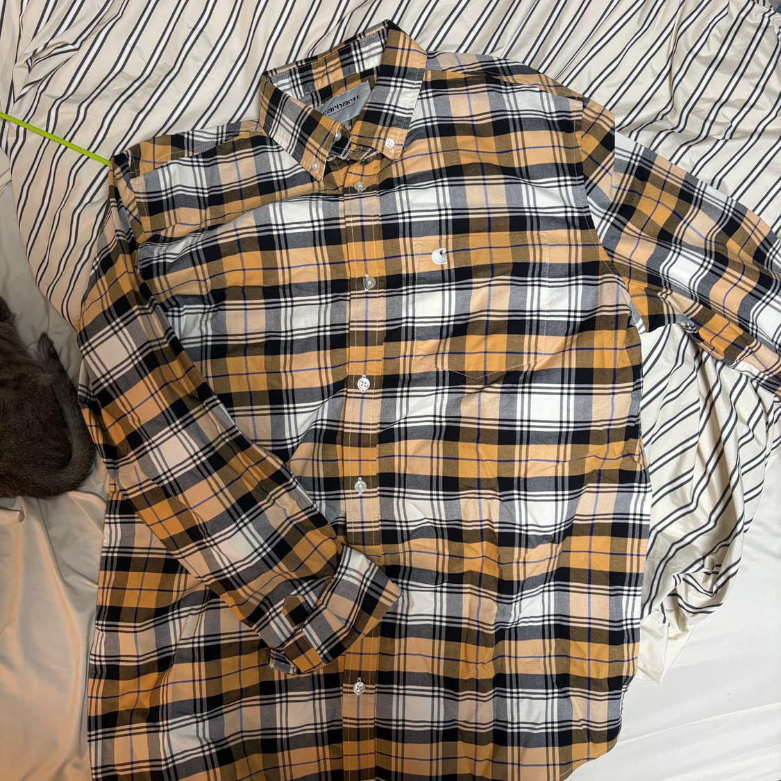 칼하트 체크 셔츠 M 상품이미지2