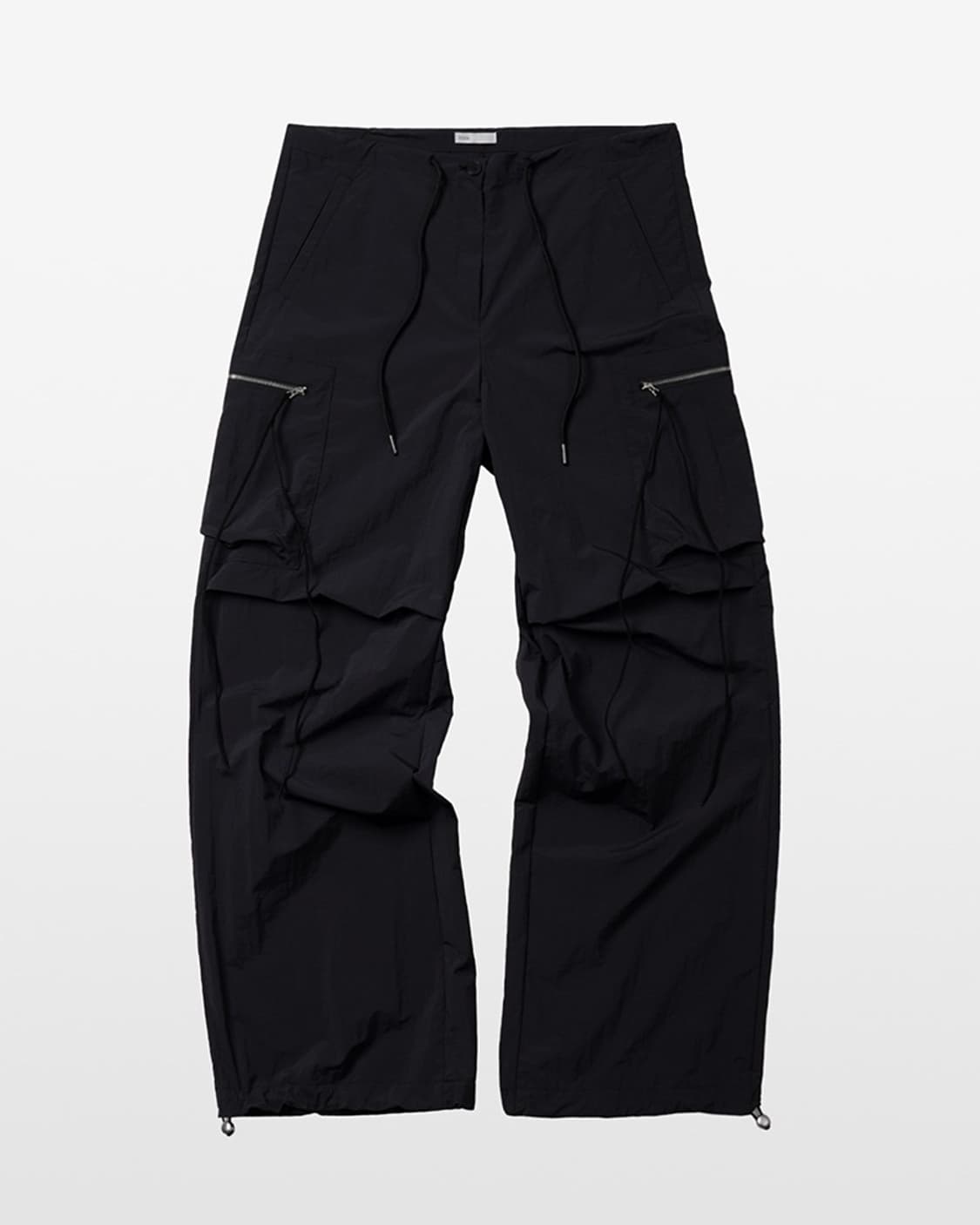 SWISH WIDE CARGO PANTS (black) 상품이미지1