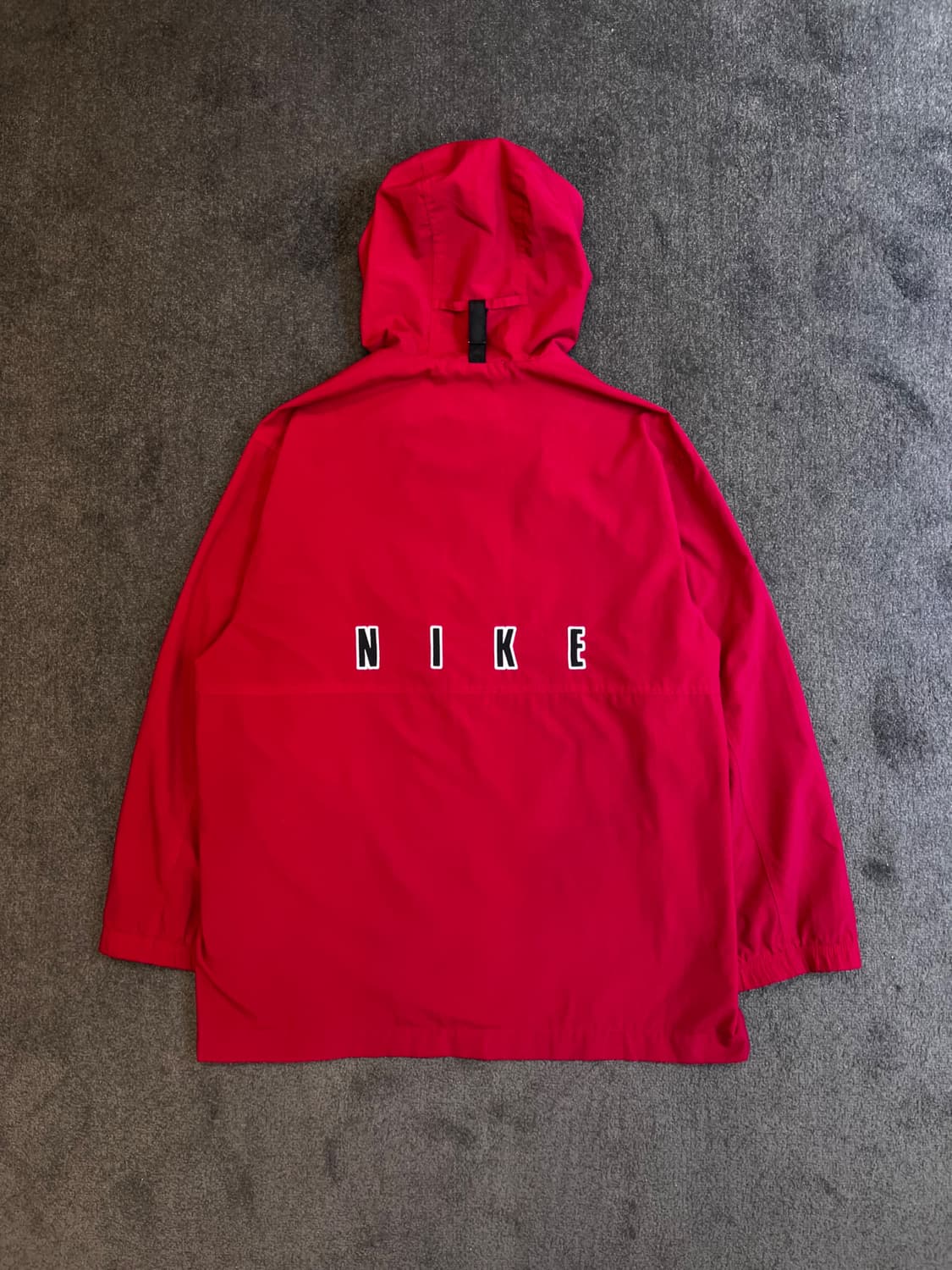 나이키 후드 바람막이 자켓 레드 L 상품이미지4