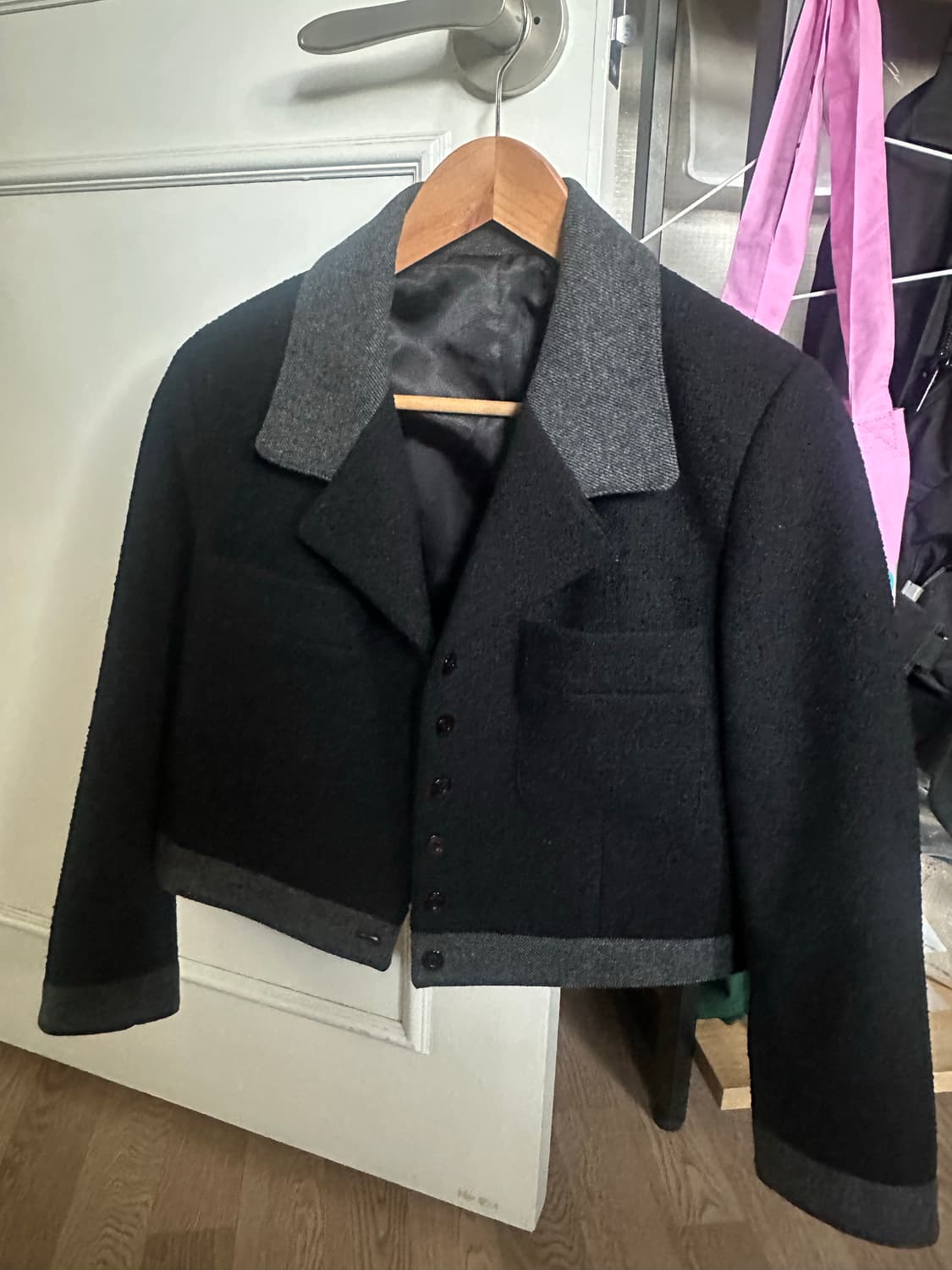 그로브 차정원 크롭 트위드 자켓 상품이미지1