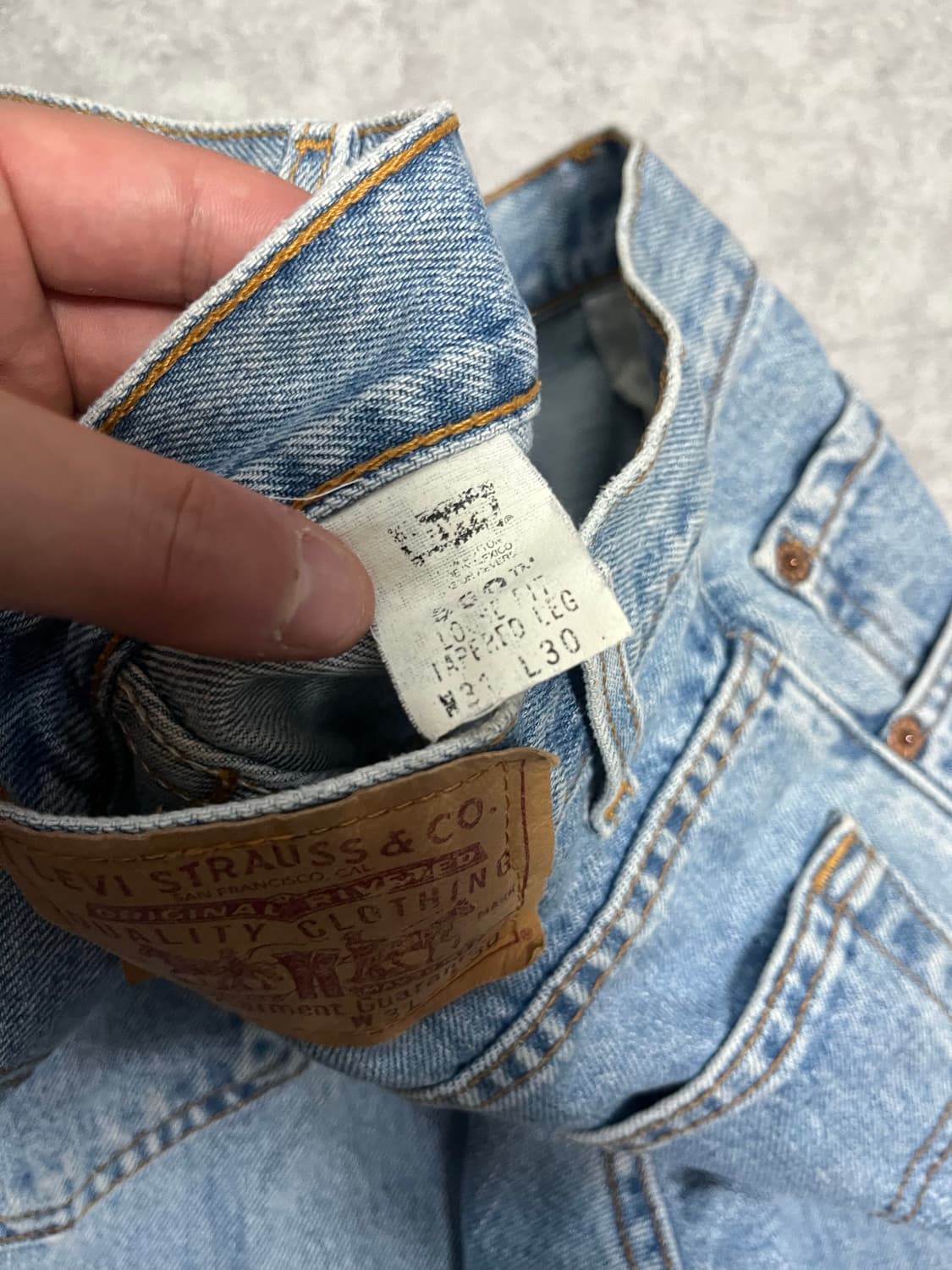 31) 리바이스 550 바지 상품이미지5