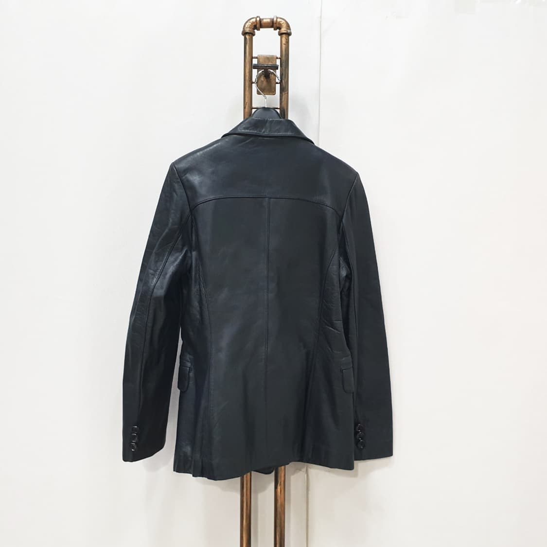 S.Y.FAX 블랙 양가죽 가죽 자켓 66 상품이미지4