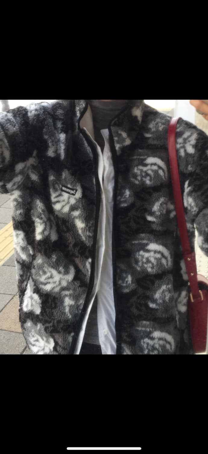 슈프림 로즈 플리스 리버시블 자켓 S사이즈 상품이미지2