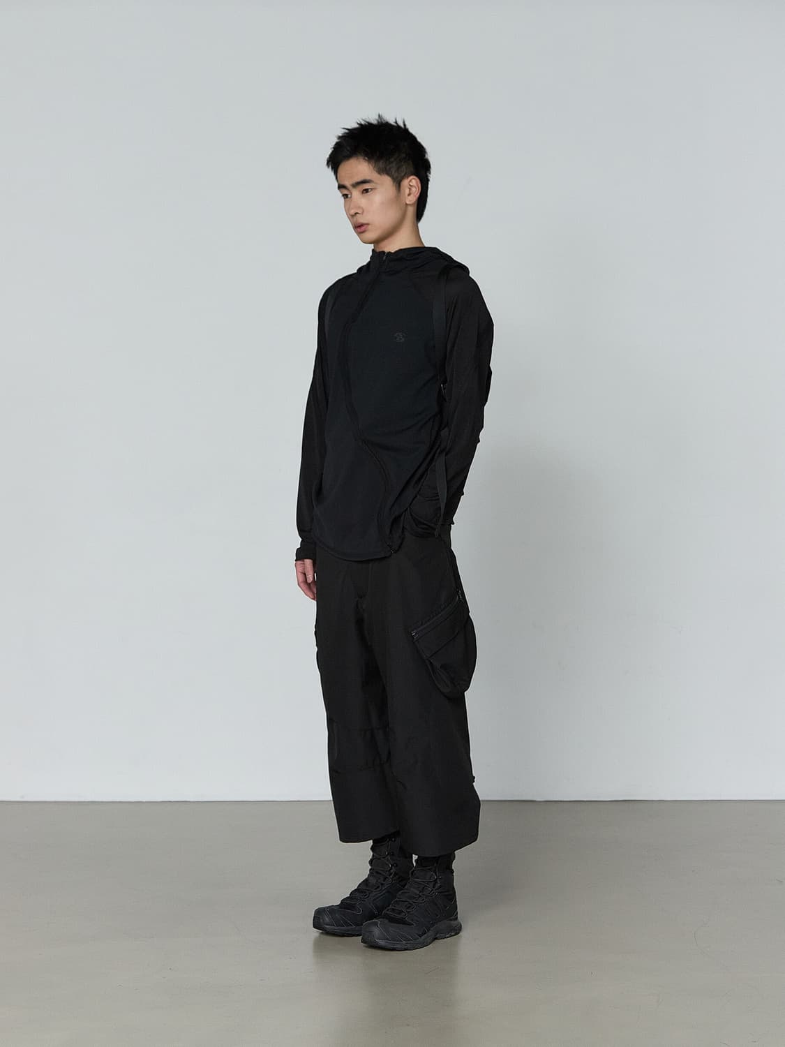 WAVE LONG SLEEVE [BLACK] size 1 상품이미지3