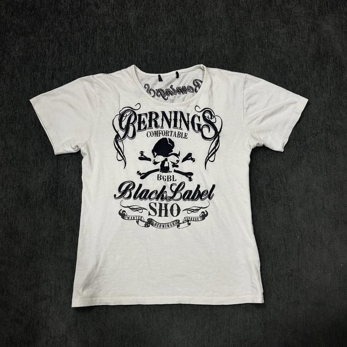 Bernings sho skull short sleeve 상품이미지4
