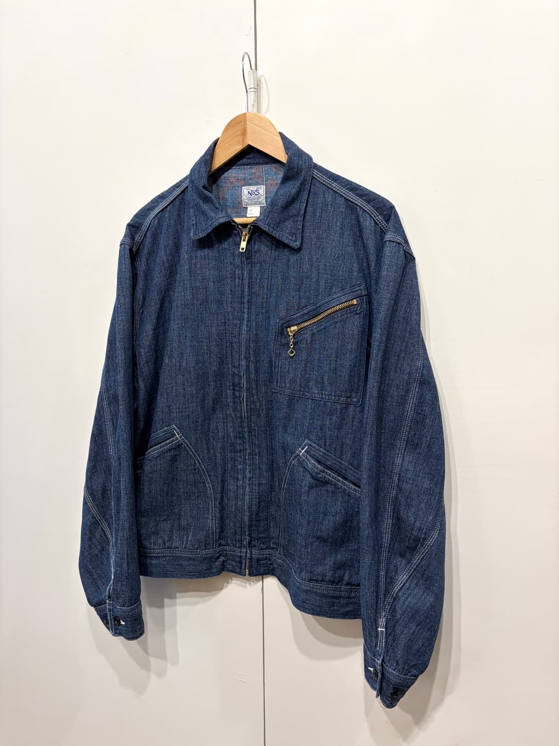 브론슨 91-B 데님 블루종 자켓 상품이미지2