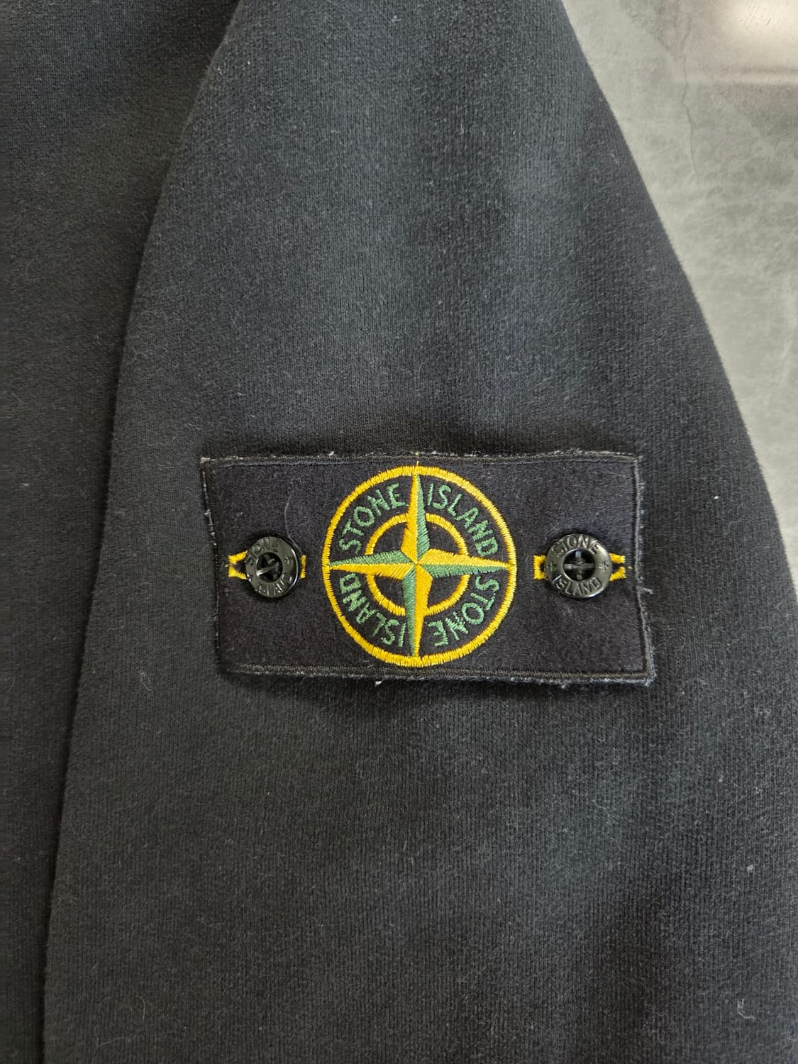 [정품] 스톤아일랜드 맨투맨 블랙 XXL 상품이미지2