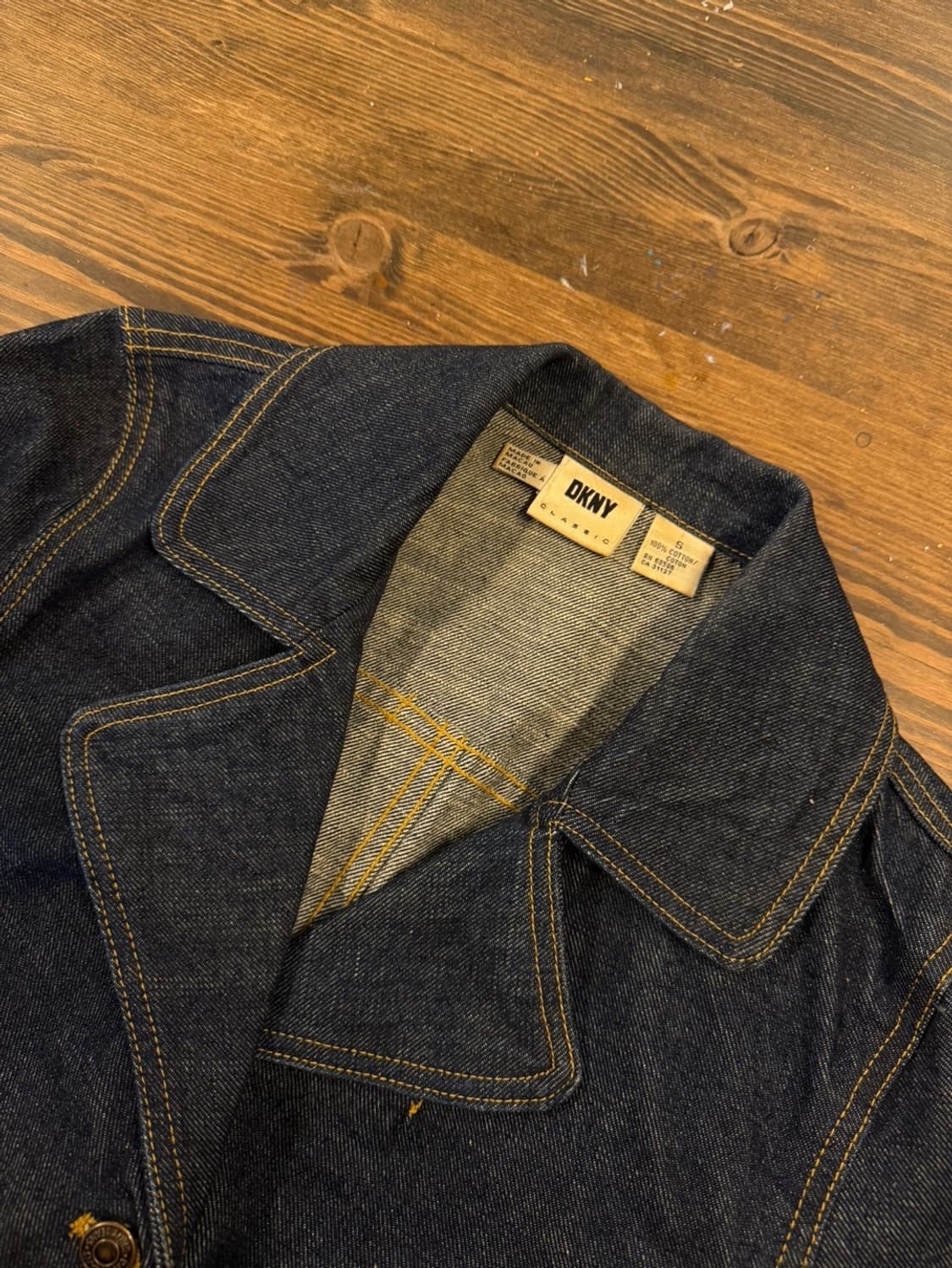 DKNY 데님 코트 55~66 상품이미지7