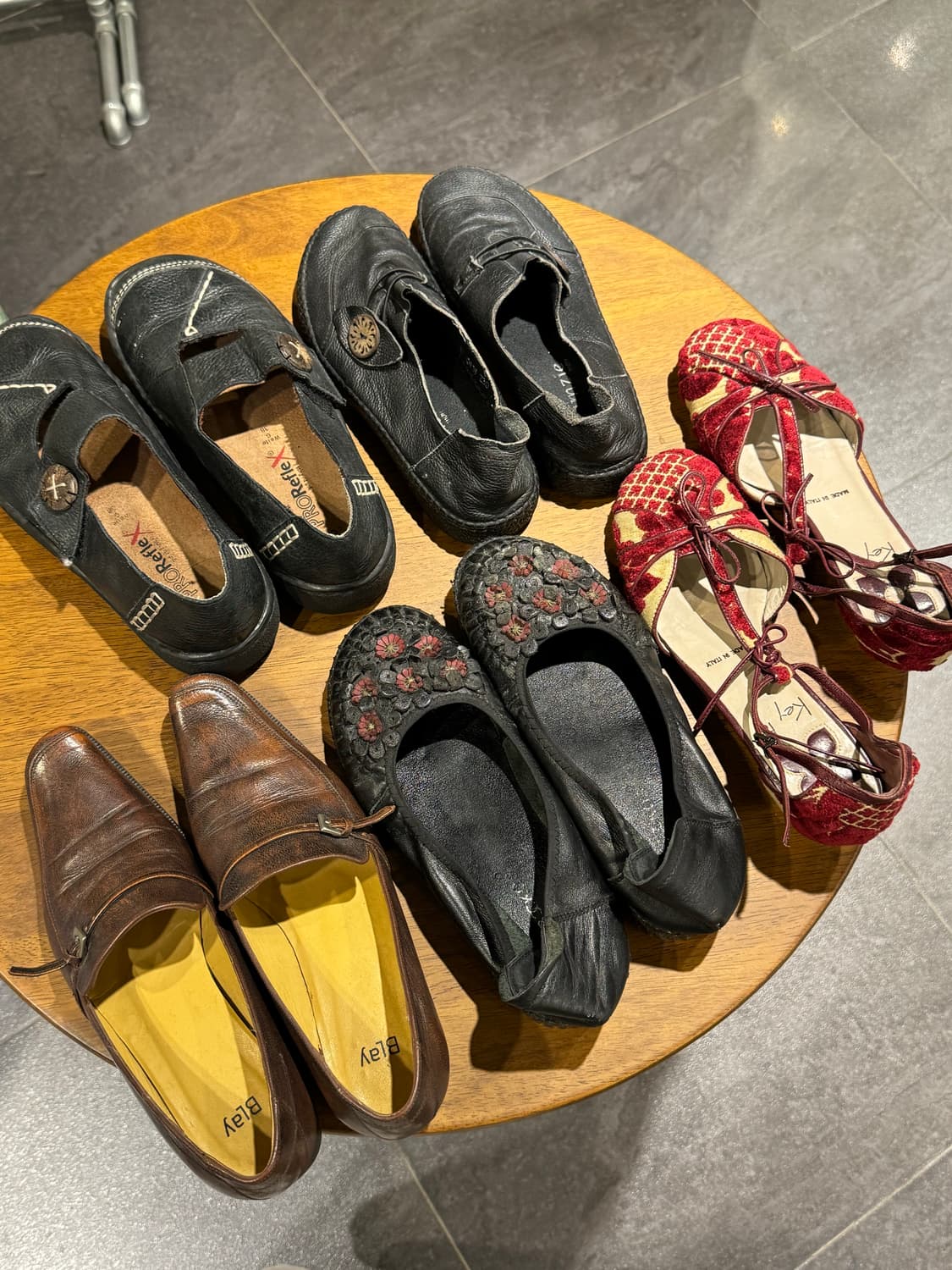 여자 빈티지신발 일괄판매 상품이미지1