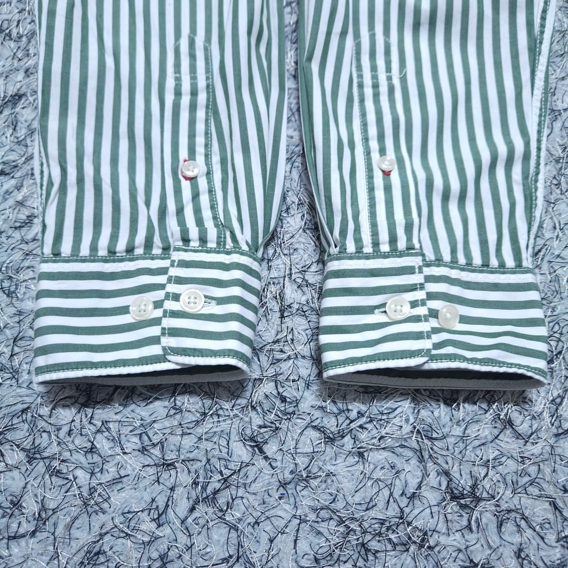 헤지스피즈)105 남자 스트라이프 셔츠남방 / 왕눈이샵 상품이미지7