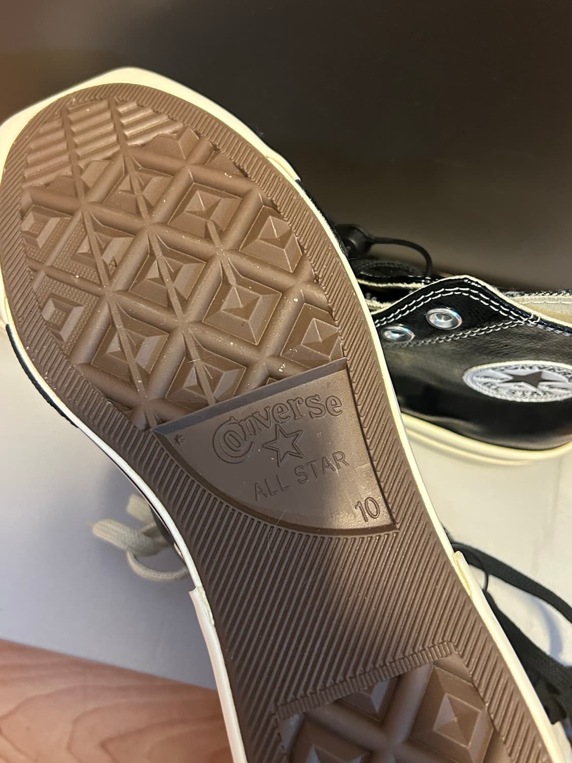 릭오웬스x컨버스 다크쉐도우 터보다크 척70 285 팝니다 상품이미지7