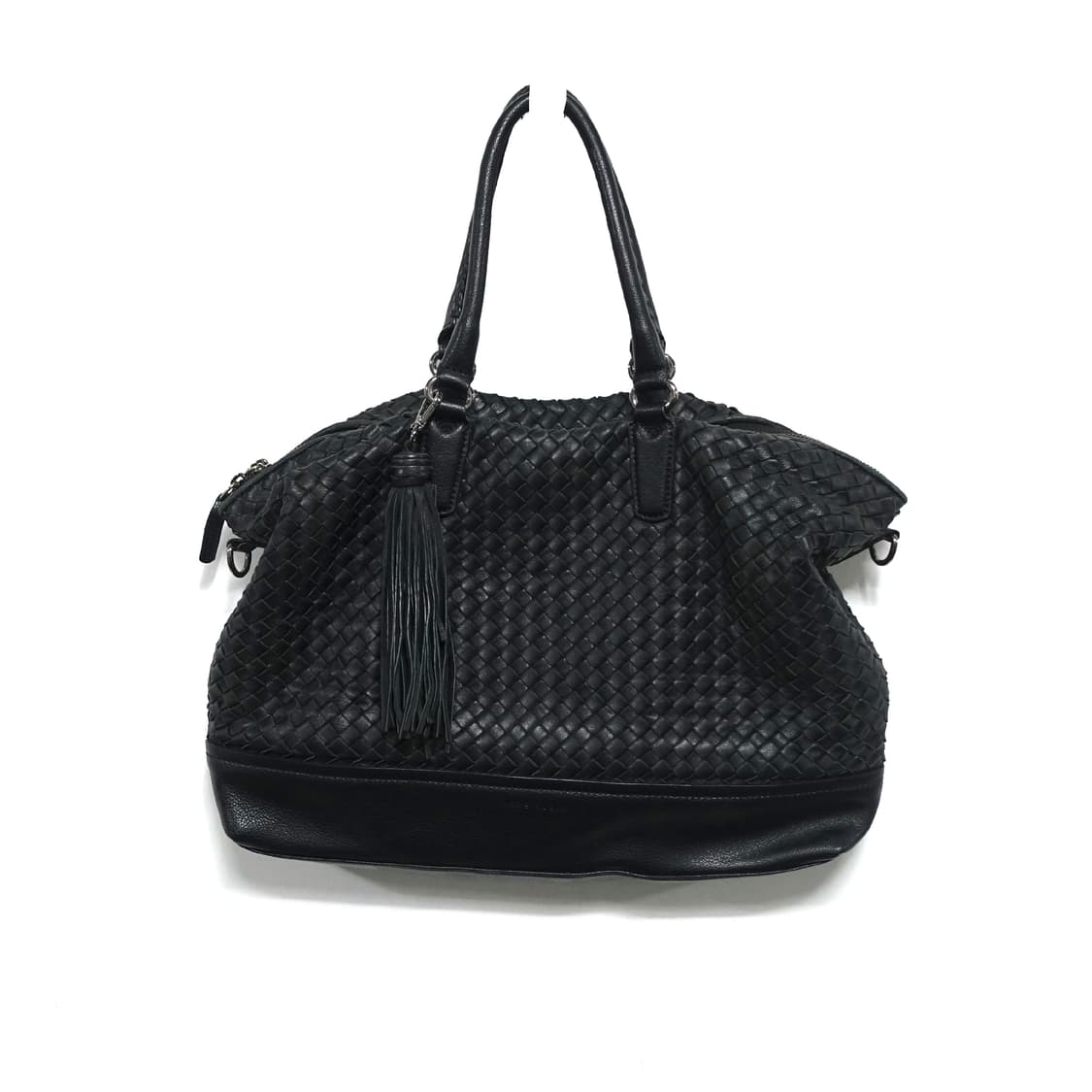 ANNE KLEIN 앤클라인 레더 위빙 빅 숄더 토트백  상품이미지1