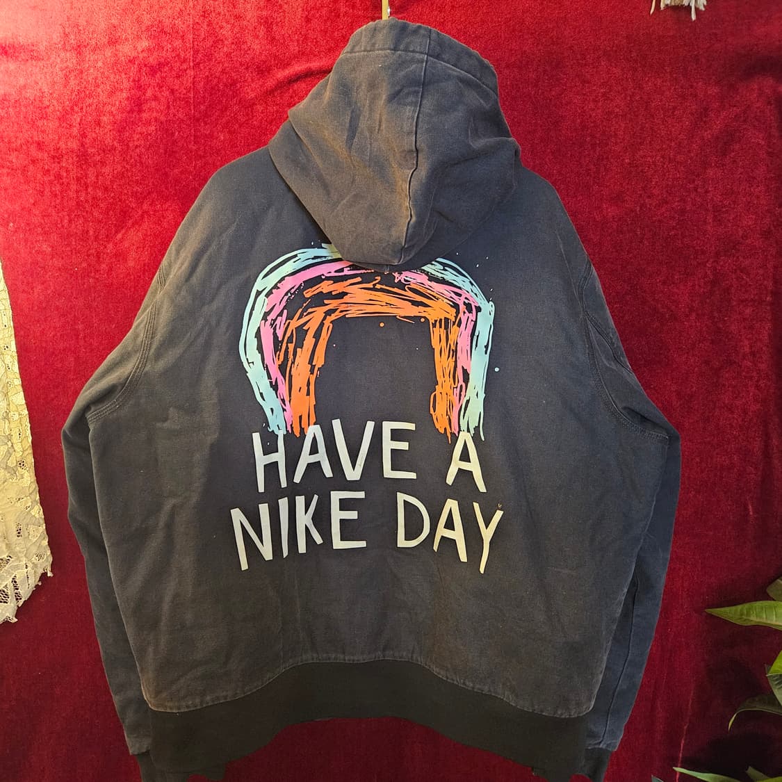 나이키(Nike)빈티지 커스텀 디트로이트 후드 자켓 L size 상품이미지1