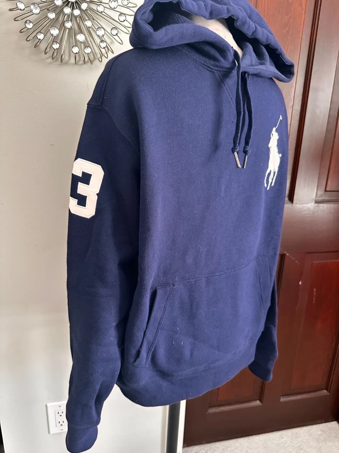 폴로 랄프로렌 빅포니 네이비 후드티 상품이미지5