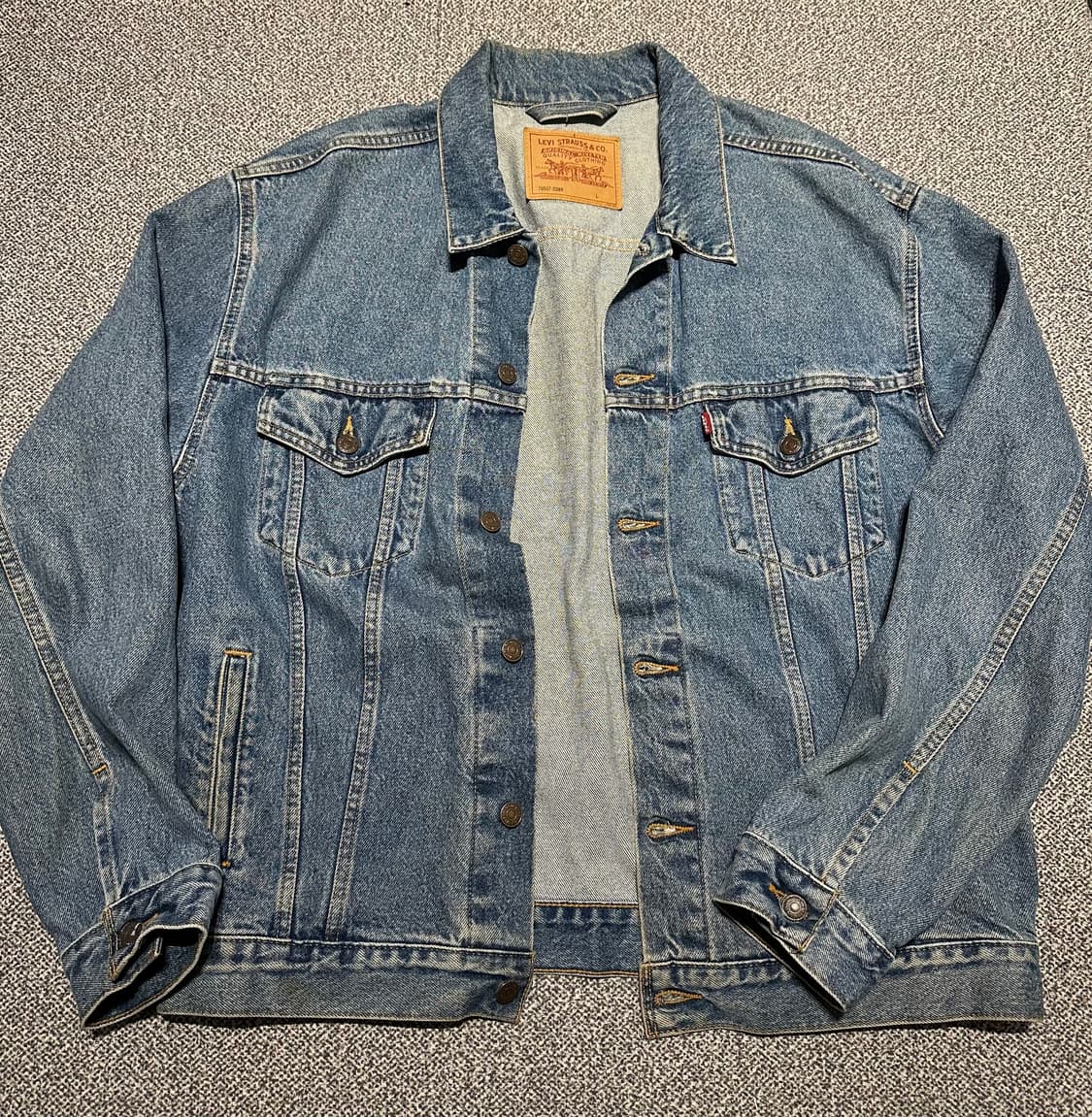 리바이스 성조기 데님 트러커 자켓 L 상품이미지2