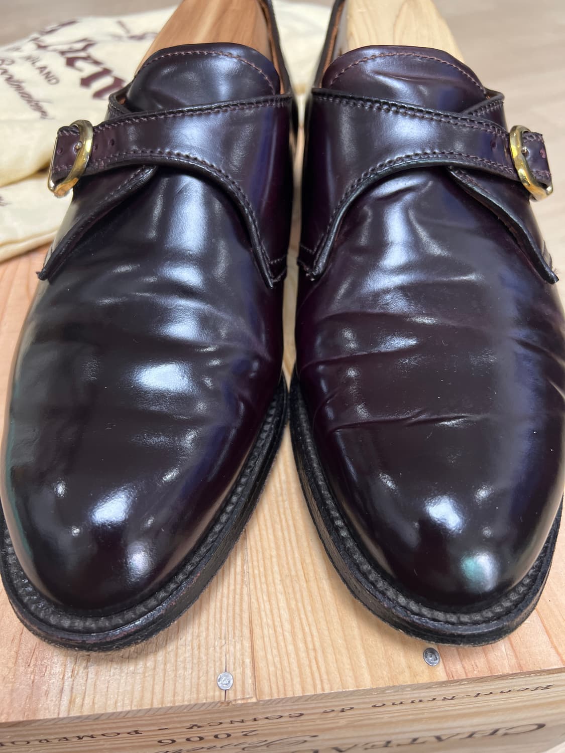 Alden 알든 코도반 954 7 C/E 싱글몽크  상품이미지2