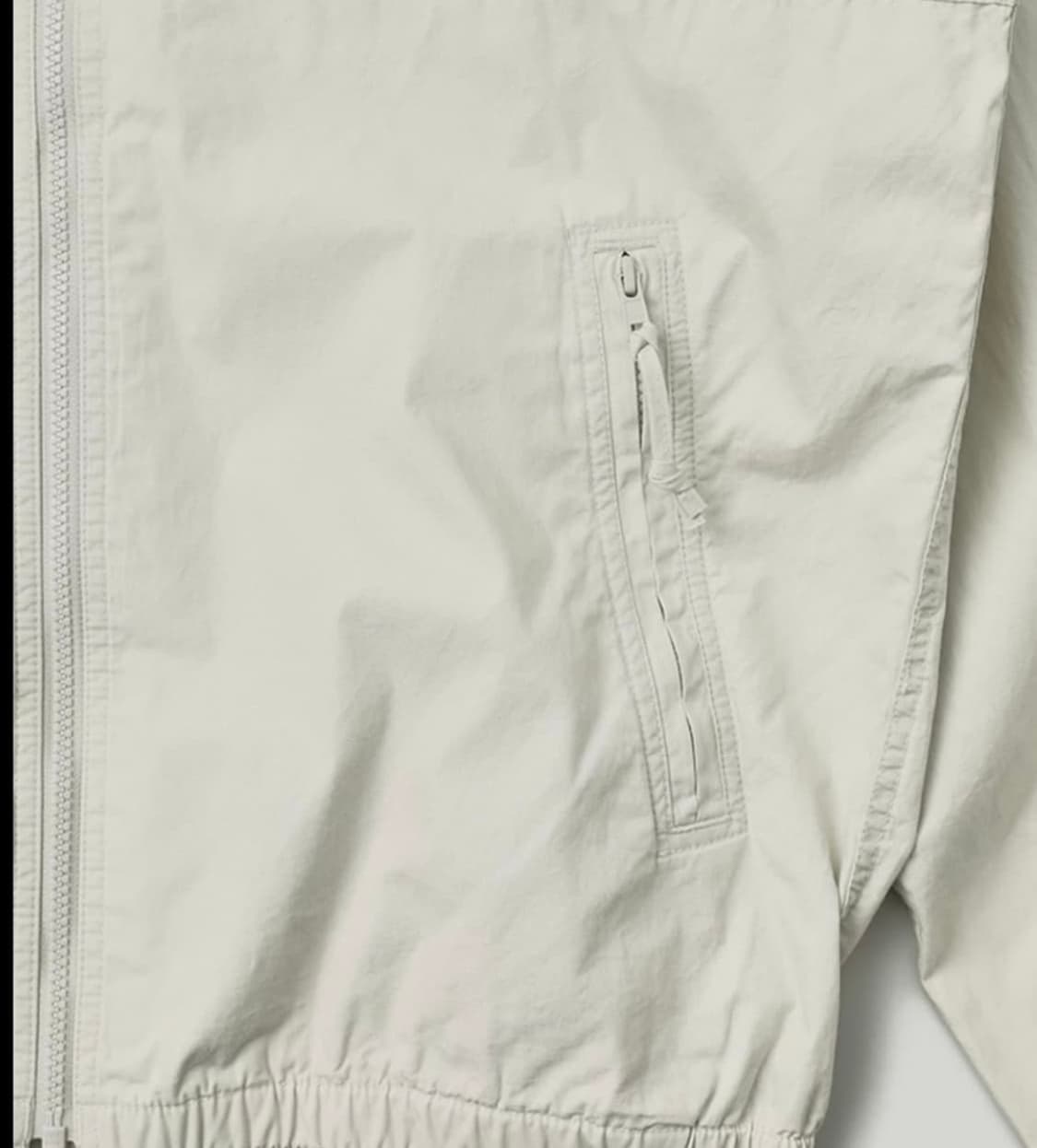 KHAKIS HOODED RAGLAN JACKET G2 LIGHT GRE 상품이미지3