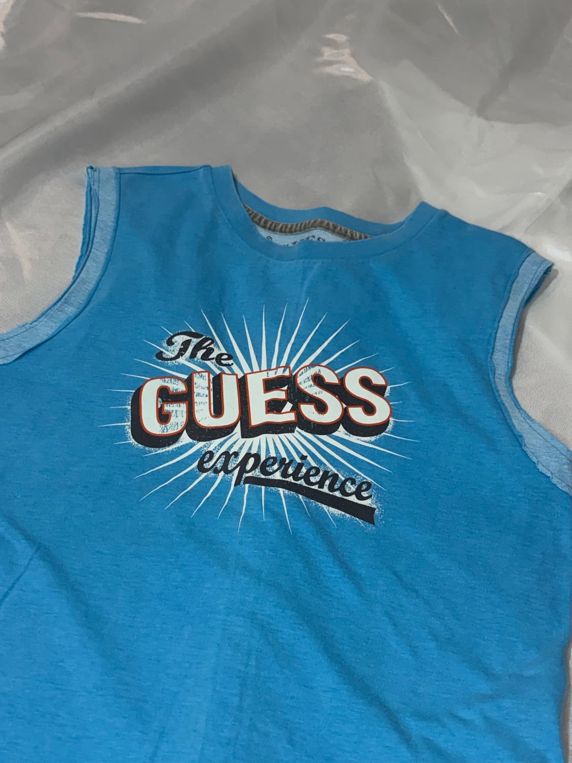 00s GUESS y2k 빈티지 슬리브리스  상품이미지5