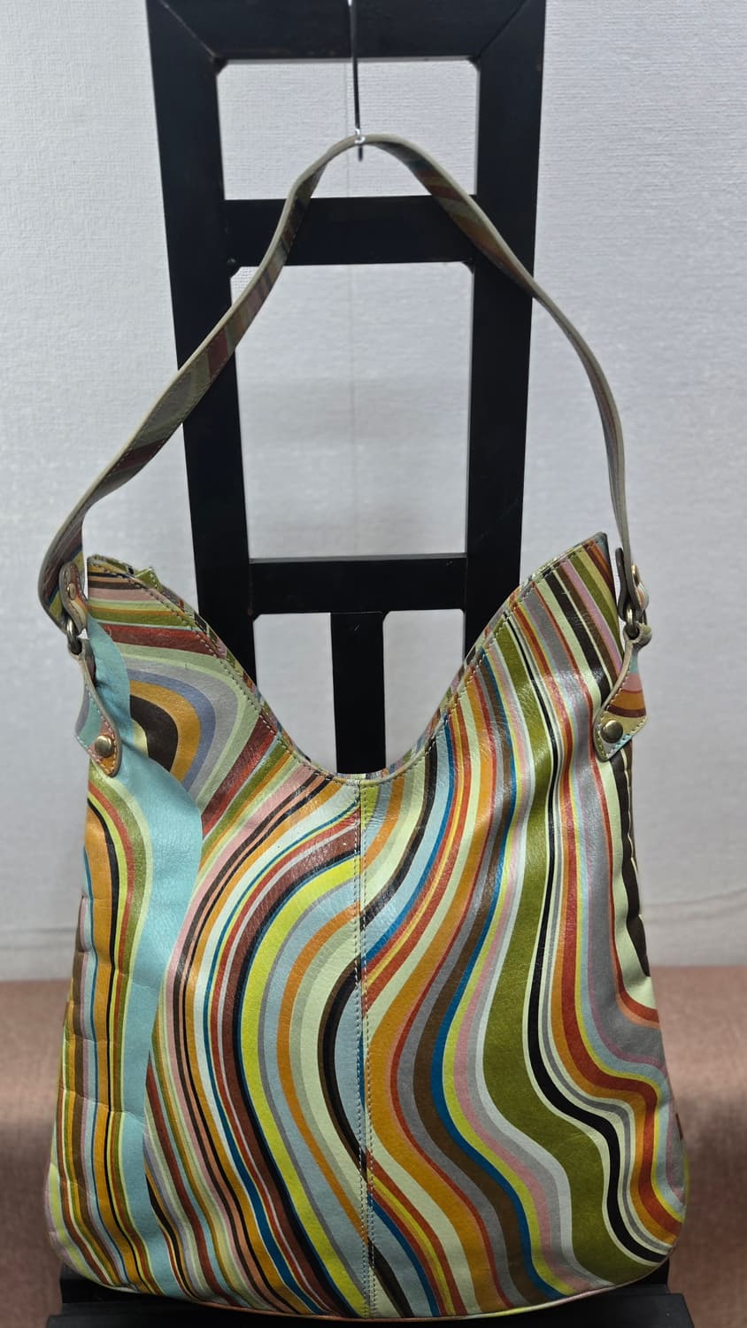 폴스미스 시그니처 멀티 스트라이프 패턴 숄더백 상품이미지1