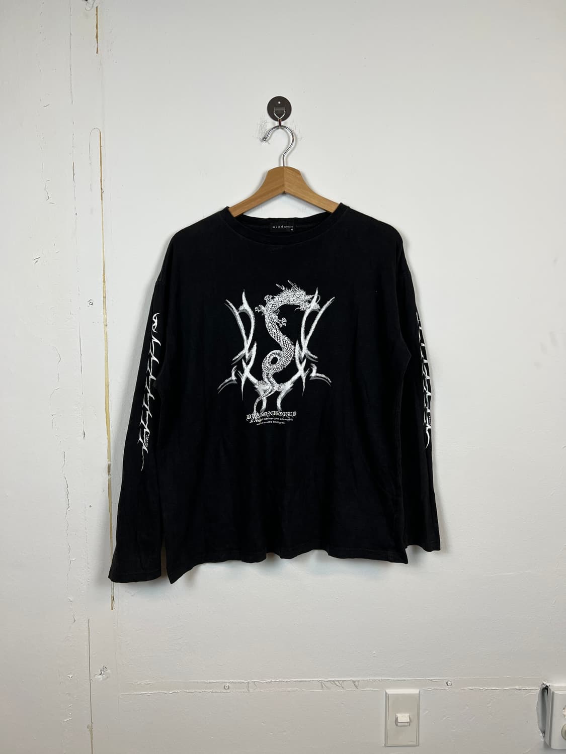 T152 Mind Game's 용 프린팅 롱슬리브 M 상품이미지1